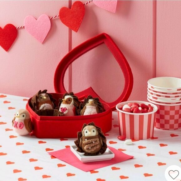 NWT Featherly Friends" Chocolate Box 2025 Valentine's Day Decorative Birds lot - Picture 7 of 7